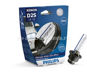 Лампа ксенон D2S Philips 85V-35W WhiteVision